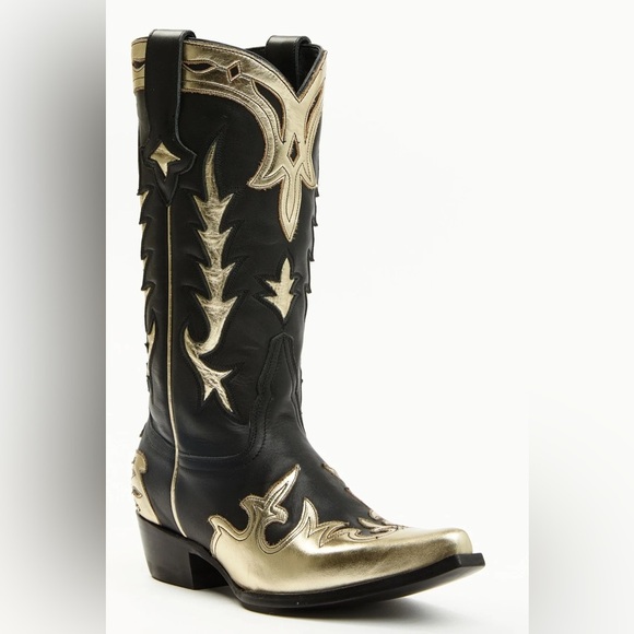 Idyllwind by Miranda Lambert Black and Gold Western Cowboy Boots - Picture 10 of 11